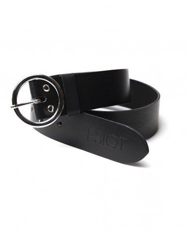 Leather Belt, Black 3, ESIOT ™ ss22