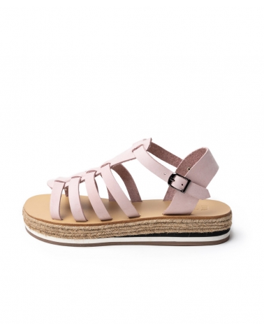 menetes, nude pink, gladiator sandals 3, esiot ss22