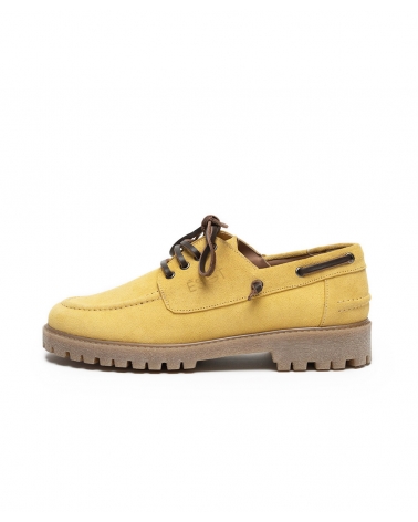 FAKOS | DUSTY YELLOW, ESIOT Boat Shoes 3,  ss23