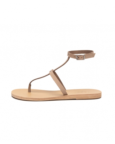 IPSIPILI, NUDE, ESIOT leather strappy sandals 3, ESIOT  ss23