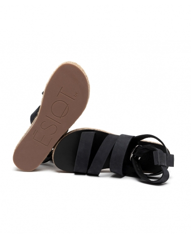 KONTIAS, BLACK, ESIOT Premium Leather Sandals 11, ss23