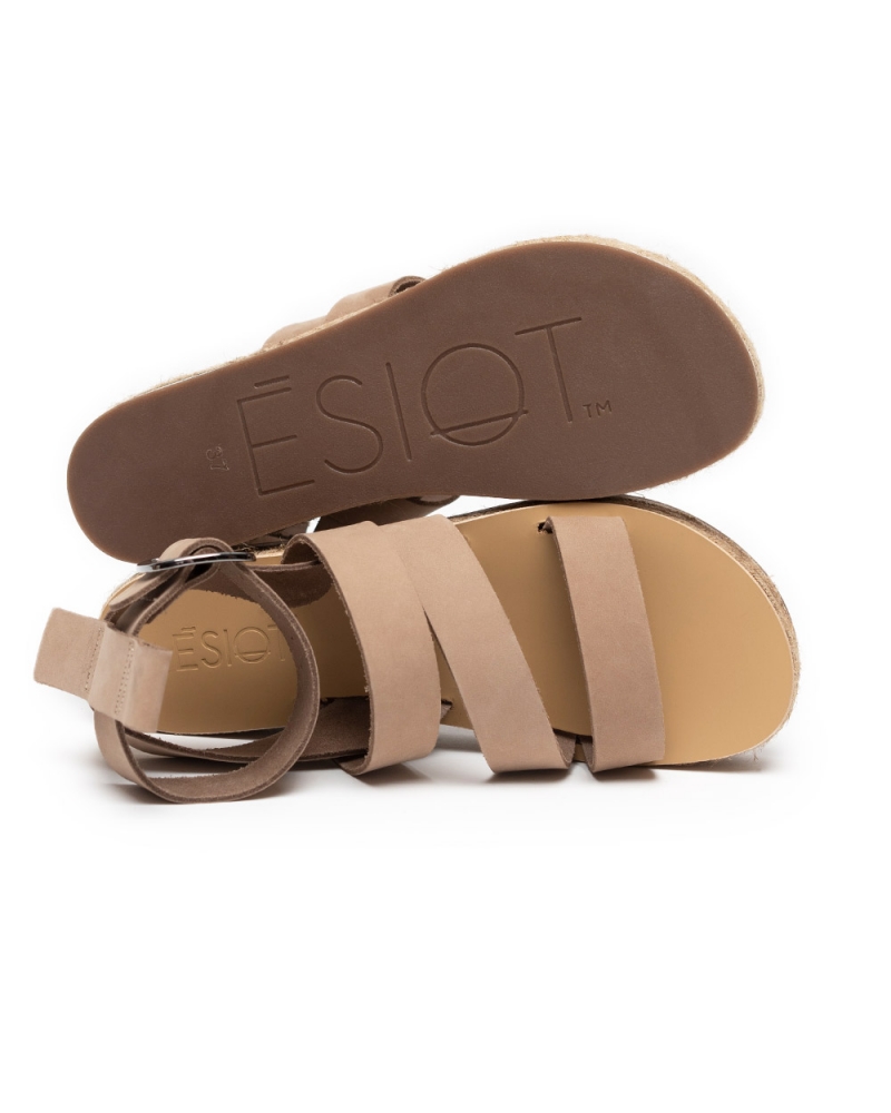 SKIDI, NUDE, ESIOT Premium Leather Sandals 1, ss23