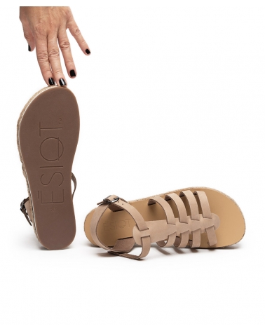 ROMANOU, NUDE, ESIOT gladiator sandals, esiot ss23, 6