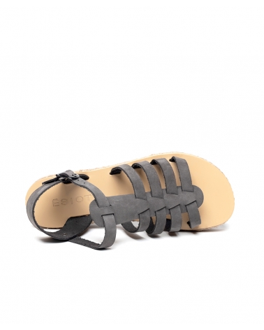 VOLAX, GREY, ESIOT gladiator sandals, esiot ss24, 5