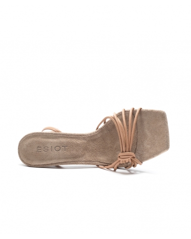 KOMI, NUDE, High Heels Ankle Strap Knot Detail 6, ESIOT ss24