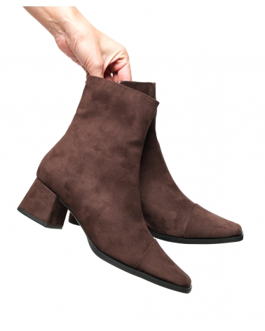 EBONY, BROWN ESIOT ANKLE BOOTS, AW2425, 6