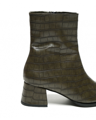 IRIS, OLIVE ESIOT ANKLE BOOTS, AW2425, 6