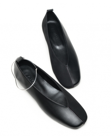 LOUISE, BLACK, ESIOT x PRIGIPO BRACELET BALLERINA FLATS, AW2425, 1