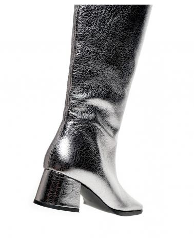 LUNA, silver ESIOT boots, AW2425, party edition collection, 13